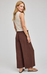 Arlo Linen Pant | Espresso