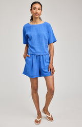Gemini Linen Top | Riviera