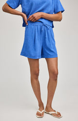 Juno Linen Short | Riviera