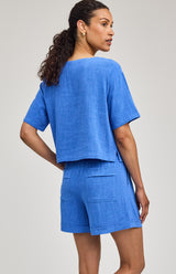 Gemini Linen Top | Riviera