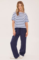 Jaxon T-Shirt | Sky Stripe