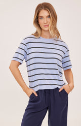 Jaxon T-Shirt | Sky Stripe