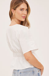 Iona Blouse | White