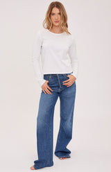 Claudia Long Sleeve Shirt | White