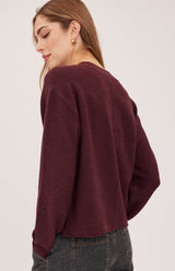 Wanda Pullover Sweater | Fig