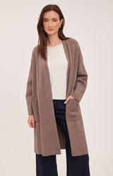Blake Cardigan | Heather Bark