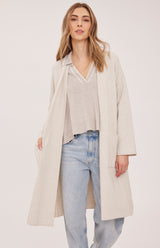 Blake Cardigan | Heather Cream