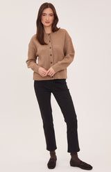 Dixie Cardigan | Heather Latte