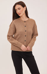 Dixie Cardigan | Heather Latte