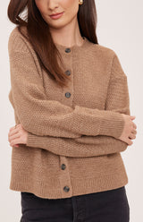 Dixie Cardigan | Heather Latte