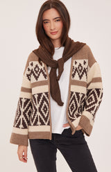Dorian Cardigan | Heather Latte