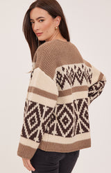 Dorian Cardigan | Heather Latte