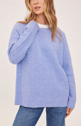 Lori Sweater | Heather Skyline