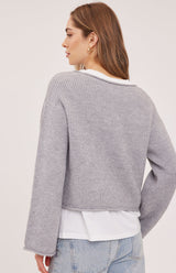 Elara Sweater | Heather Grey