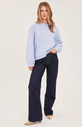 Tova Pullover Sweater | Heather Skyline