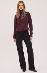Mirabelle Knit Top | Heather Port