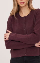 Mirabelle Knit Top | Heather Port