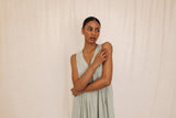 Zoey Mini Dress | Pistachio Gingham