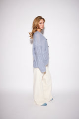 Glenn Cardigan | Powder Blue