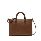 Greta Work Tote | Espresso Brown