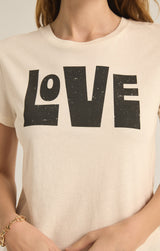 Love You Tourist Tee | Sea Salt