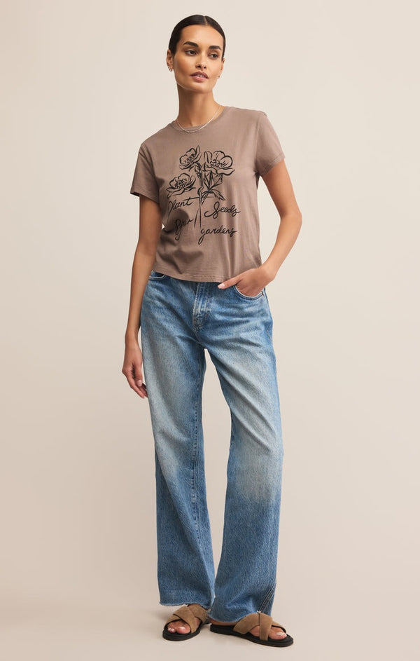 Grow Gardens Tee | Smokey