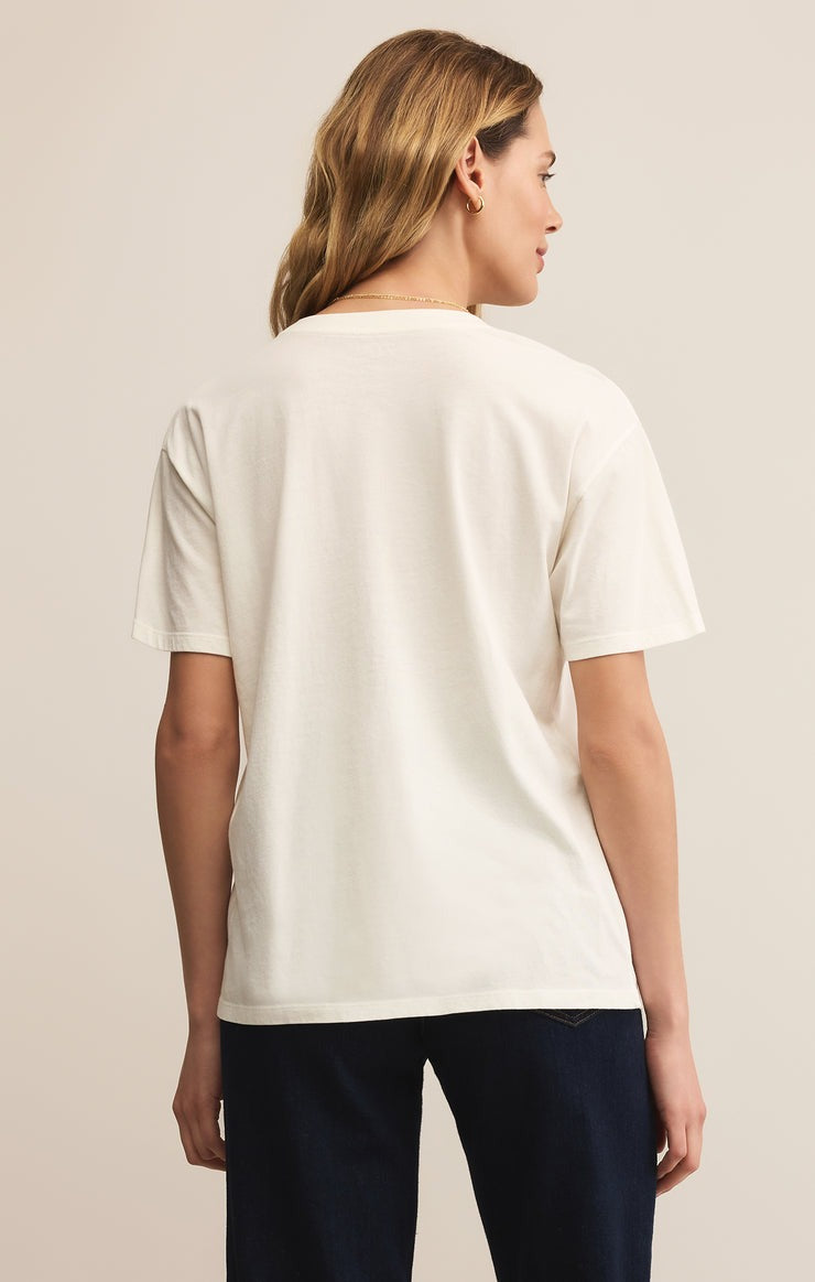 Falalala Boyfriend Tee | Sea Salt