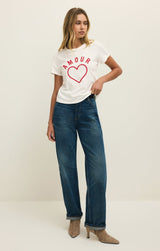 Amour Tourist Tee | Sea Salt - FINAL SALE