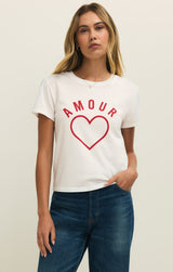 Amour Tourist Tee | Sea Salt - FINAL SALE
