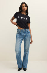 Adore Tourist Tee | Black Sand