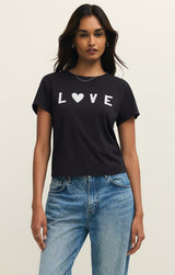 Adore Tourist Tee | Black Sand