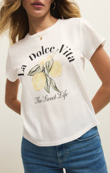 Dolce Tourist Tee | Sea Salt