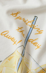 Spritz Boyfriend Tee | Sea Salt