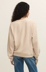 Paradise Boyfriend Sweatshirt | Linen