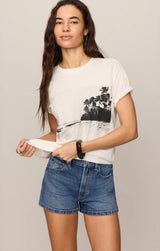 La Playa Boyfriend Tee | Sea Salt