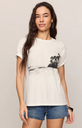 La Playa Boyfriend Tee | Sea Salt