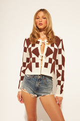 Hank Cardigan | Abstract Carob