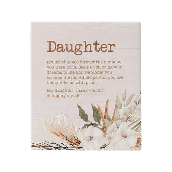 Ceramic Plaque | Daughter