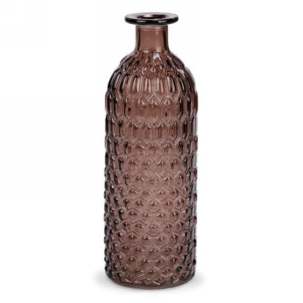 Brown Textured Vase | Large