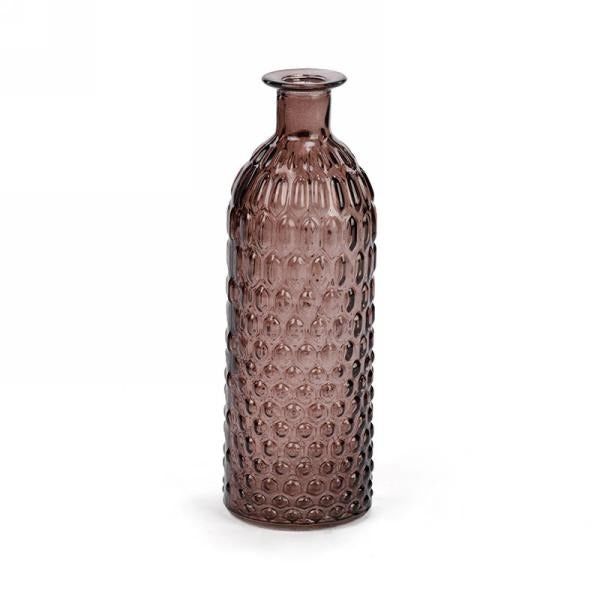 Brown Textured Vase | Small