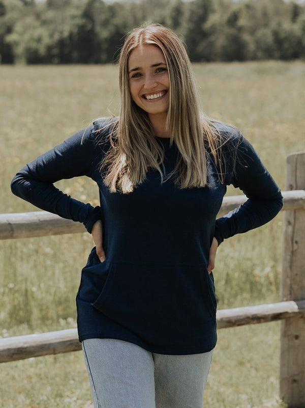 Hillside Sweater | Navy