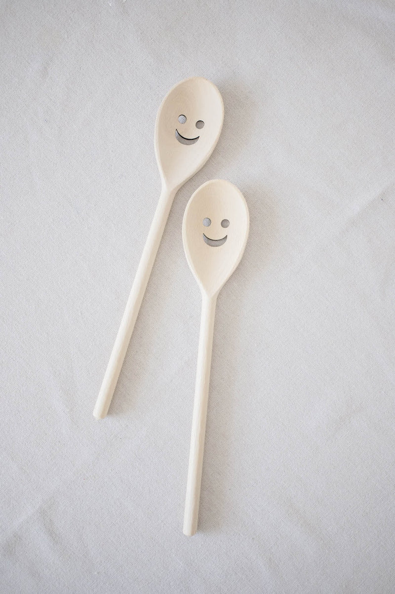 Wooden Happy Spoon