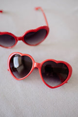 Heart Sunglasses | Red - FINAL SALE