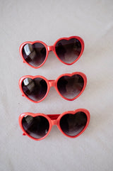 Heart Sunglasses | Red - FINAL SALE