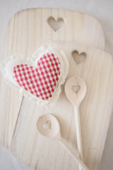 Carved Heart Serving Tray | Large