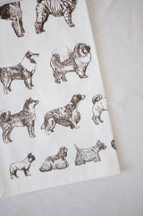 Dog Outline Kitchen Towel