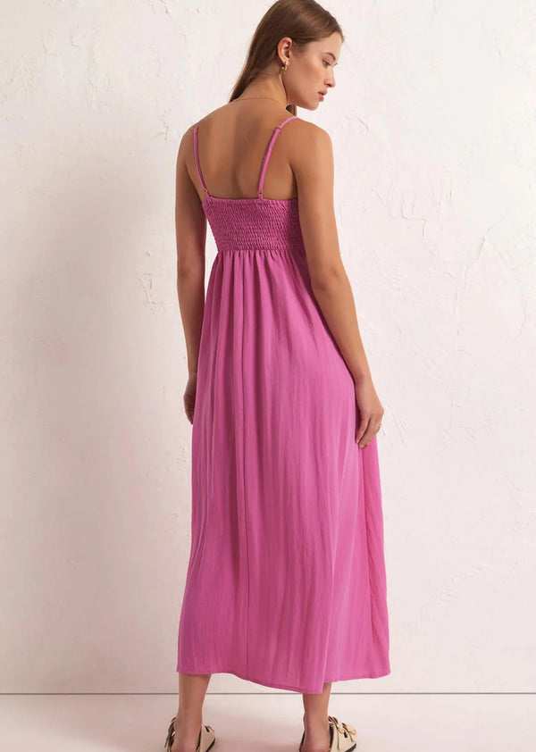 Beachside Midi Dress | Heartbreaker Pink