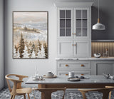 Pines At Dawn Art Print {Pick Up Only}
