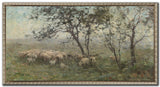 A Flock of Sheep Art Print {Pick Up Only}