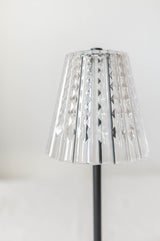 Crystal Shade LED Table Light | Black